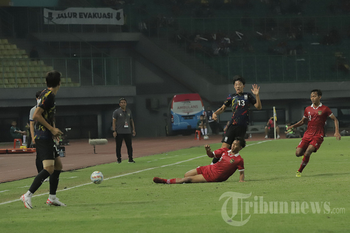 Timnas Indonesia U-17 Kalah 0-1 dari Korea Selatan