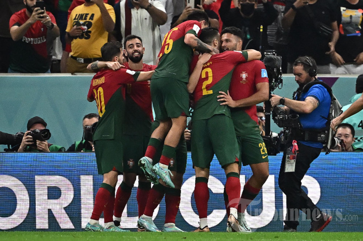 Timnas Portugal Selebrasi