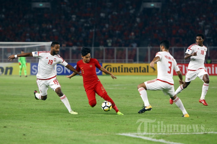 Timnas U19 Indonesia VS Timnas U19 UEA Piala AFC