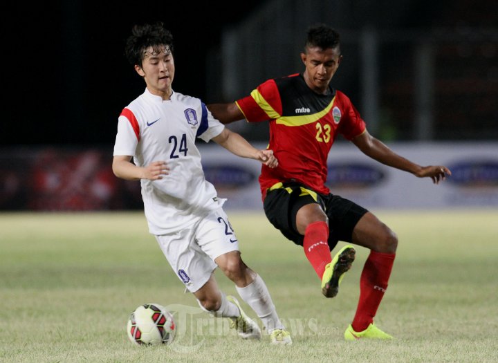 Timor Leste U-23 vs Korea Selatan U-23