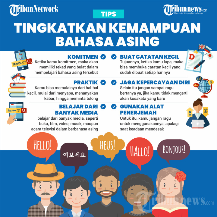 Tips Tingkatkan Kemampuan Bahasa Asing