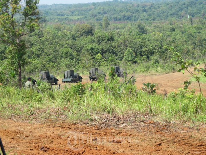 TNI AD Latihan Demonstrasi Pertempuran TNI AD TA 2015
