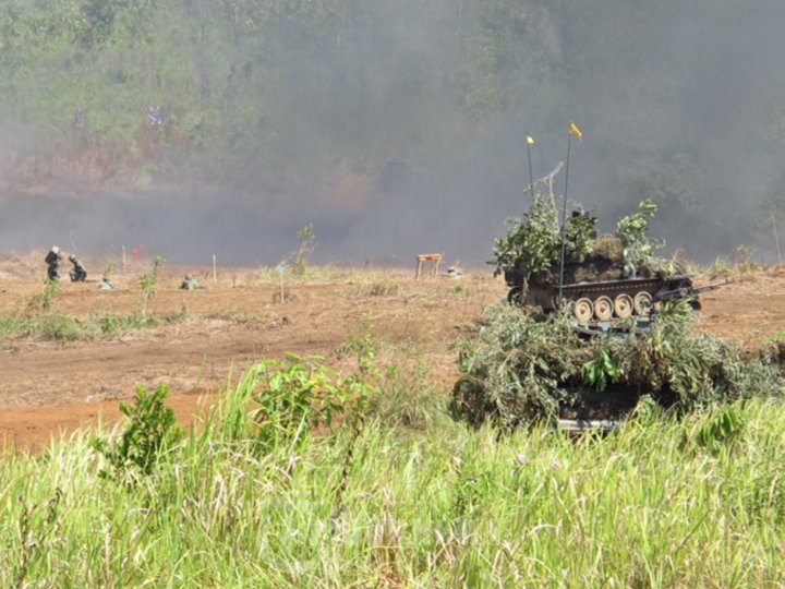 TNI AD Latihan Demonstrasi Pertempuran TNI AD TA 2015
