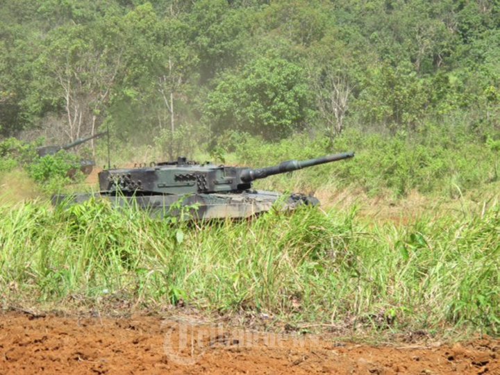 TNI AD Latihan Demonstrasi Pertempuran TNI AD TA 2015