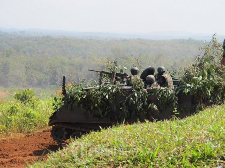 TNI AD Latihan Demonstrasi Pertempuran TNI AD TA 2015