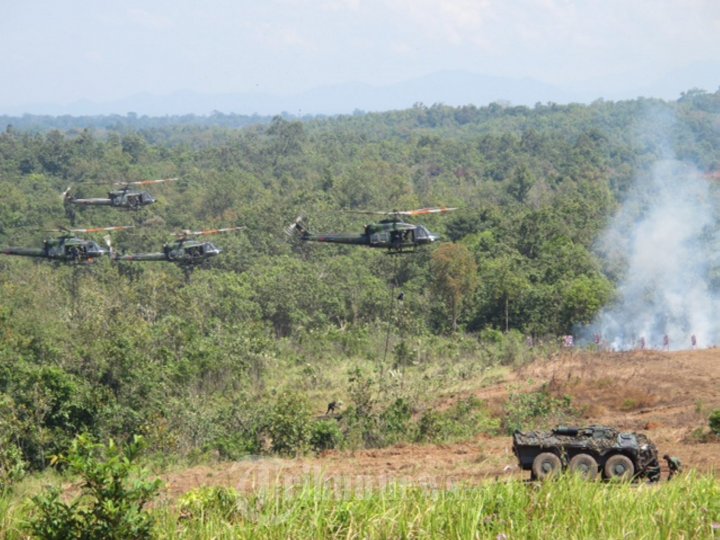 TNI AD Latihan Demonstrasi Pertempuran TNI AD TA 2015