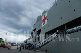 TNI Kirim KRI dr Soeharso Untuk Misi Kemanusiaan