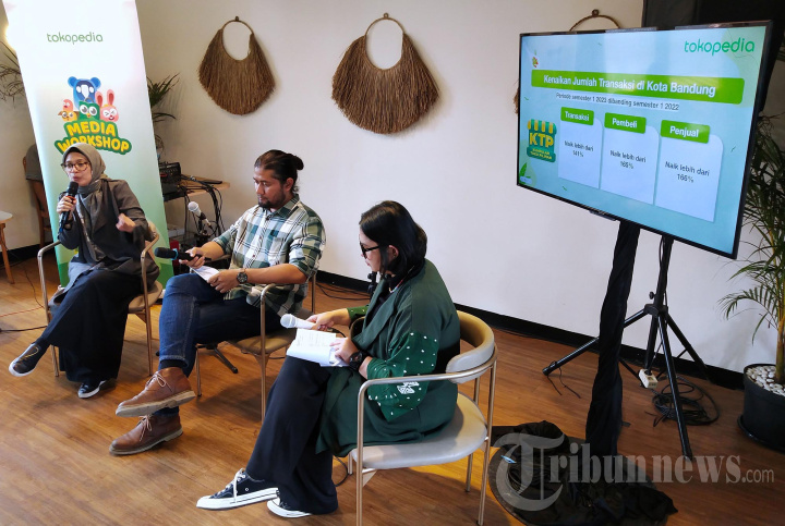 Tokopedia Hadirkan OZA Tea Pada Media Workshop di Bandung