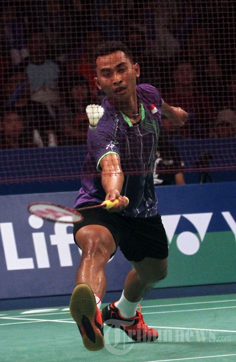 Tommy Sugiarto Taklukkan Lin Dan