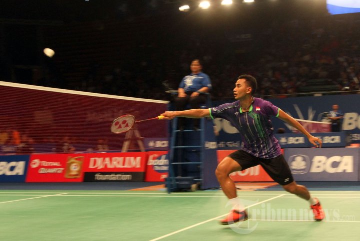 Tommy Sugiarto Taklukkan Lin Dan