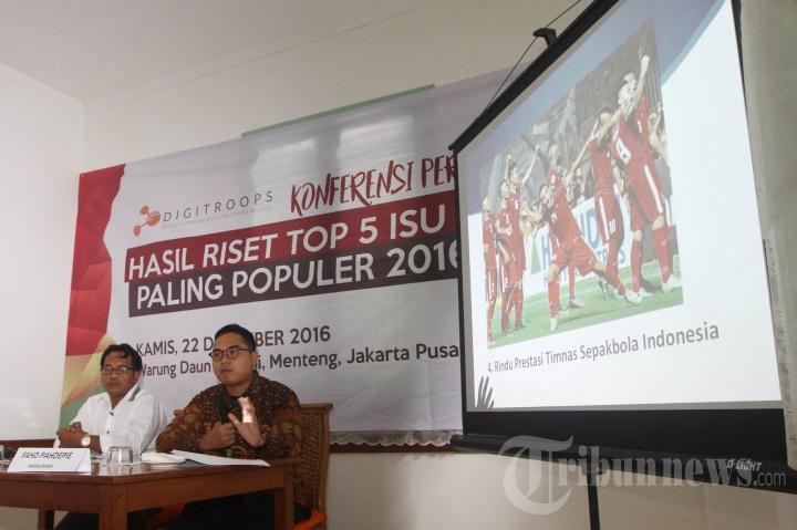 Topik Terpopuler di Media Sosial Selama 2016
