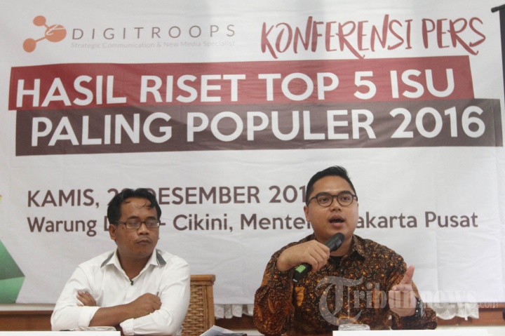 Topik Terpopuler di Media Sosial Selama 2016