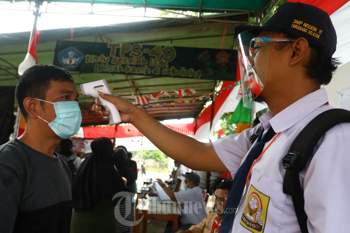 TPS Unik Rindu Sekolah Pada Pilkada Tangsel