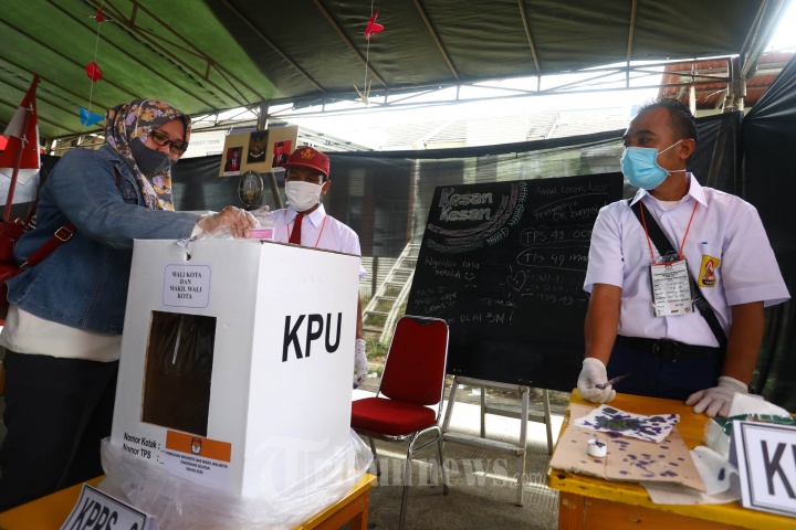 TPS Unik Rindu Sekolah Pada Pilkada Tangsel