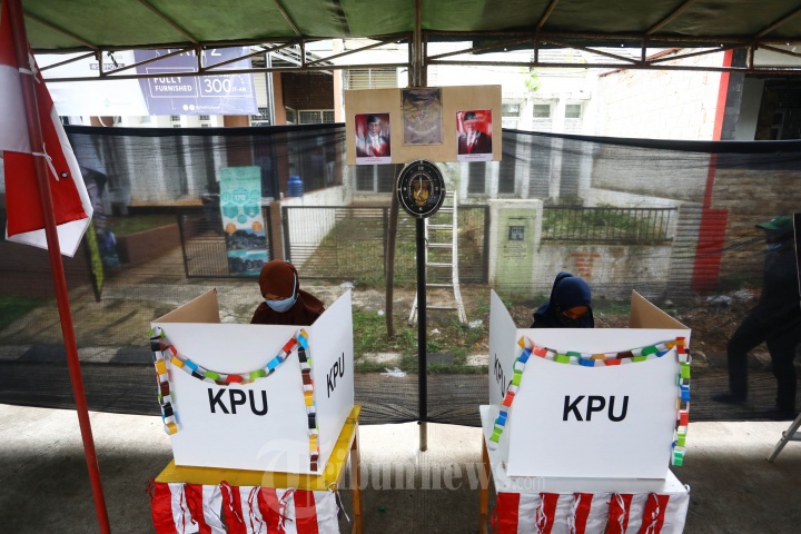 TPS Unik Rindu Sekolah Pada Pilkada Tangsel