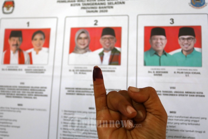 TPS Unik Rindu Sekolah Pada Pilkada Tangsel