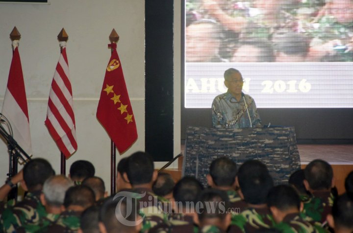 Try Sutrisno Hadiri Apel Komandan Satuan TNI tahun 2016