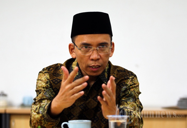 Tuan Guru Bajang Sambangi Tribun