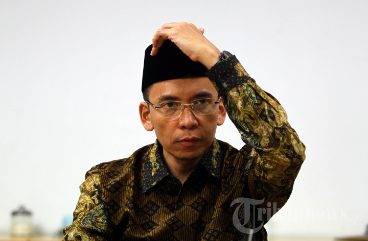 Tuan Guru Bajang Sambangi Tribun