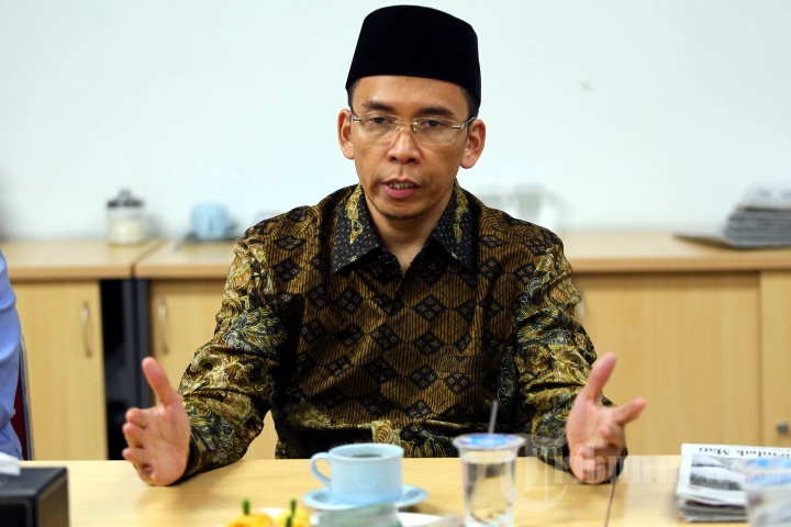 Tuan Guru Bajang Sambangi Tribun