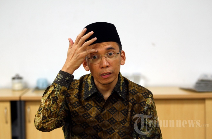 Tuan Guru Bajang Sambangi Tribun