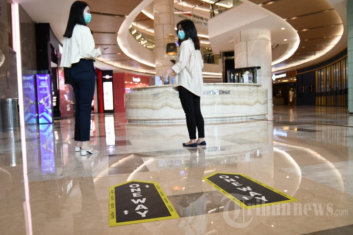 Tunjungan Plaza Perketat Protokol dengan Terapkan One Way System