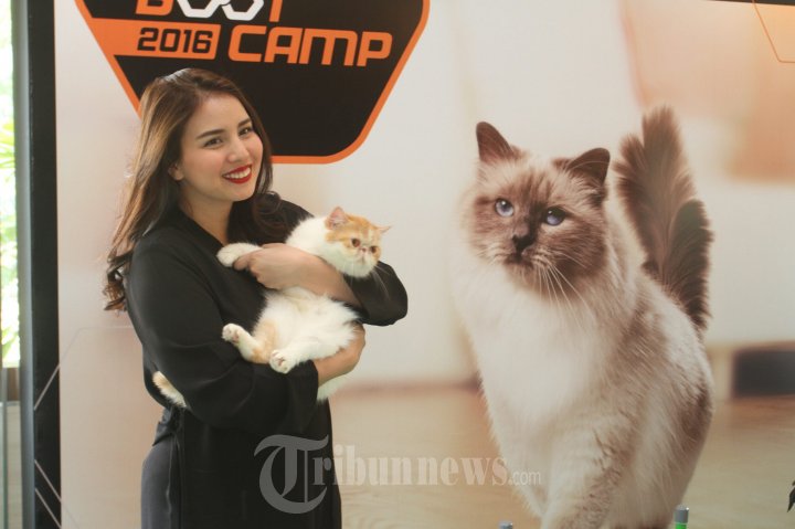 Tya Ariestya di Peluncuran ProPlan Makanan Kucing dan Anjing