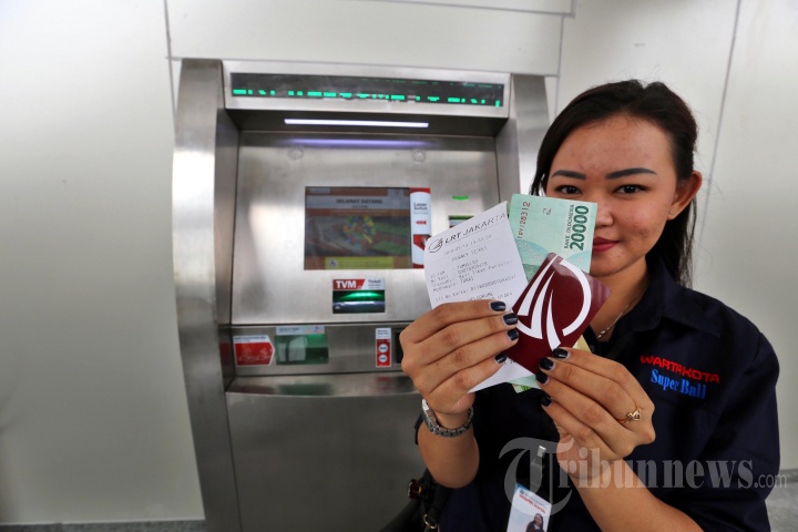 Uji Coba LRT Jakarta