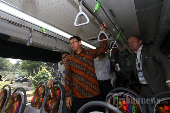 Uji Coba Scania Low Entry City Bus