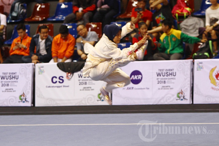 Uji Coba Wushu Asian Games