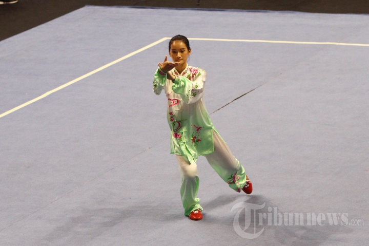 Uji Coba Wushu Asian Games