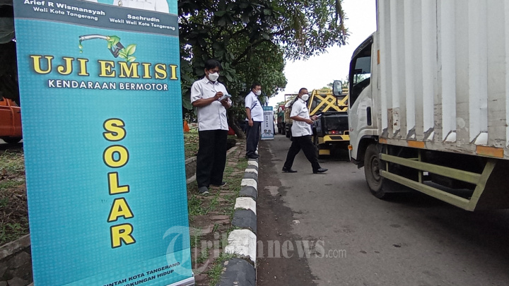 Uji Emisi Gratis Kendaran Pribadi dan Angkutan Umum di Tangerang