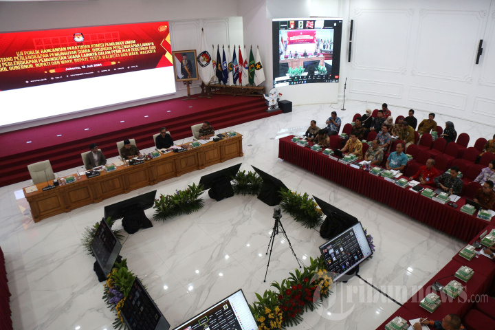 Uji Publik Rancangan Peraturan KPU Terkait Pilkada Serentak 2024