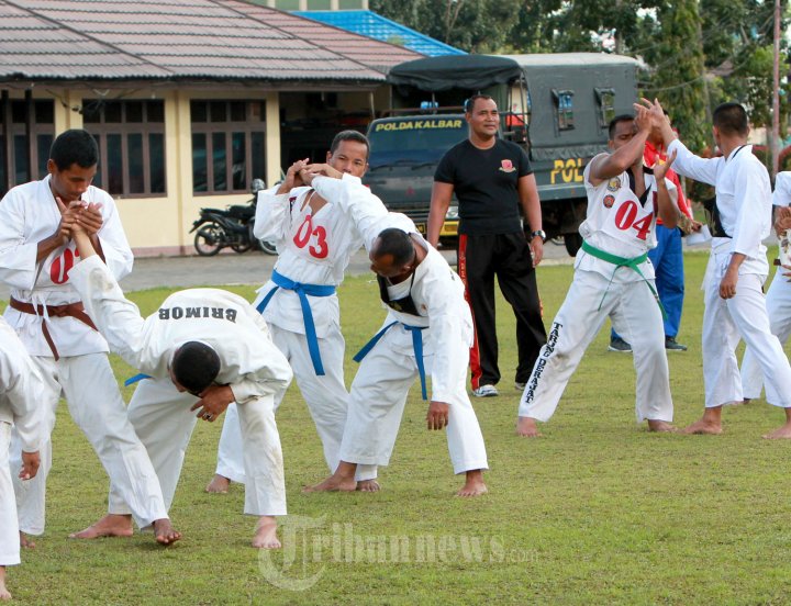 Ujian Kenaikan Pangkat Dengan Bela Diri
