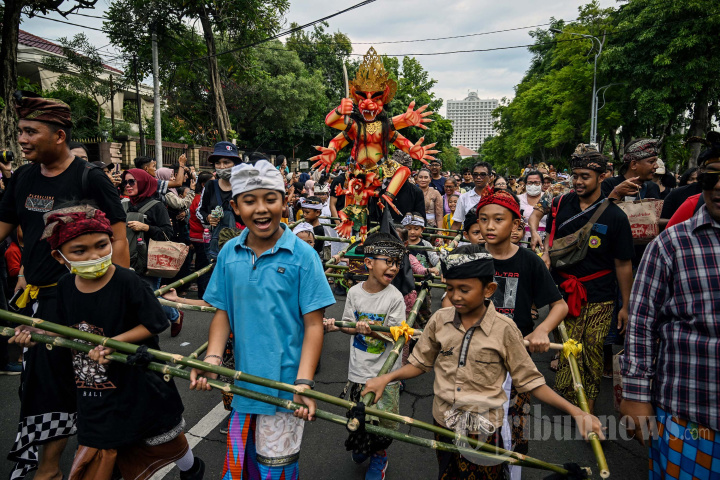Umat Hindu Menyambut Hari Raya Nyepi