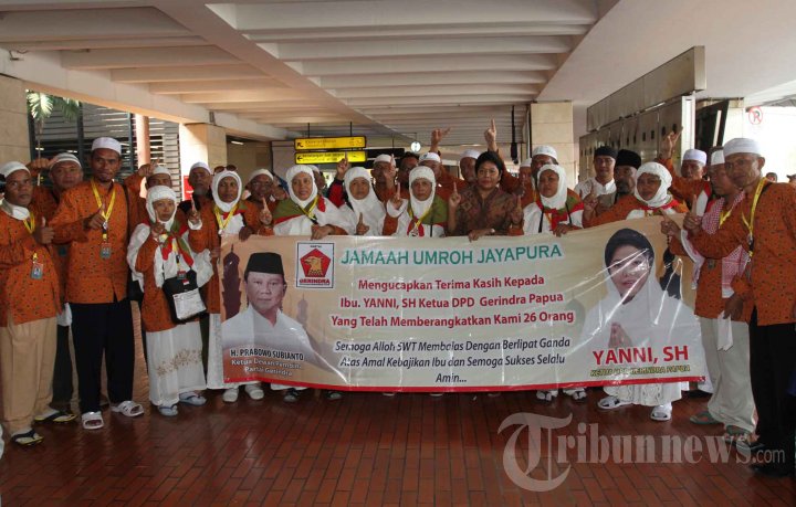 Umroh Gratis DPD Partai Gerindra Papua