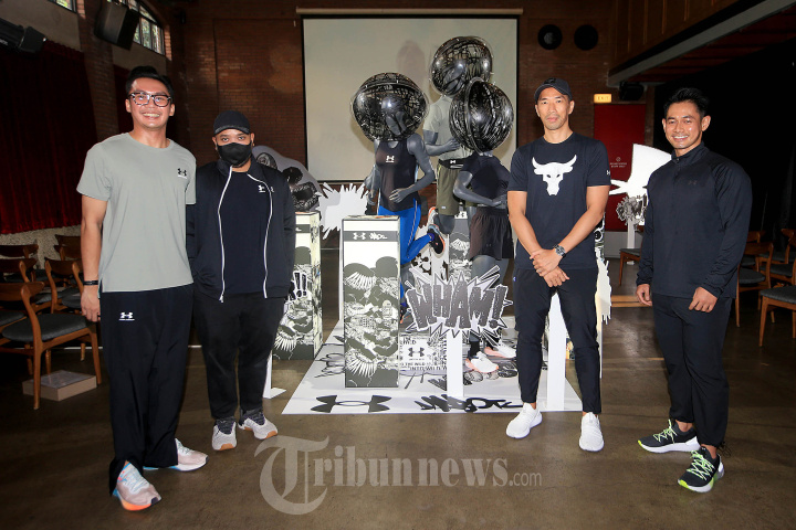 Under Armour Gandeng Darbotz Luncurkan Koleksi Pakaian Lari Terbaru
