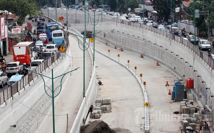 Underpass Mampang Uji Coba 7 April 2018