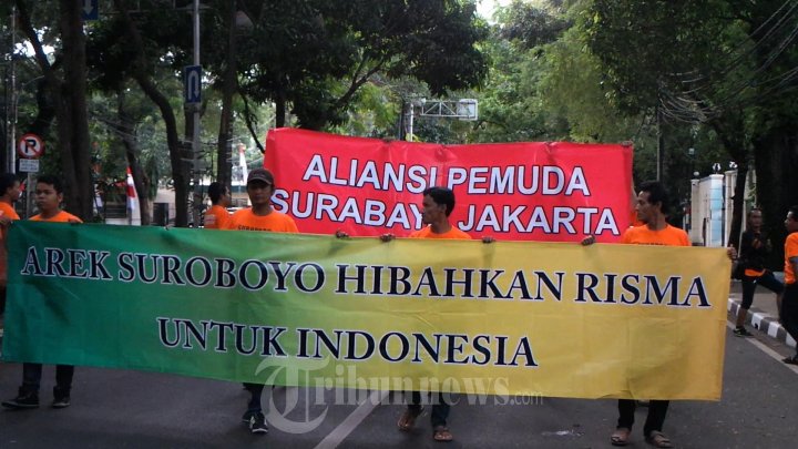 Unjuk Rasa Aliansi Pemuda Surabaya Jakarta