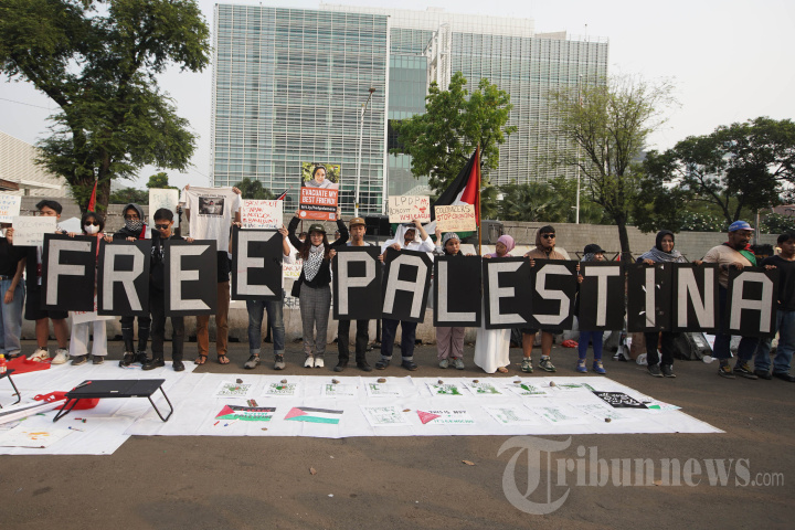 Unjuk Rasa Kecam Kekejaman Israel