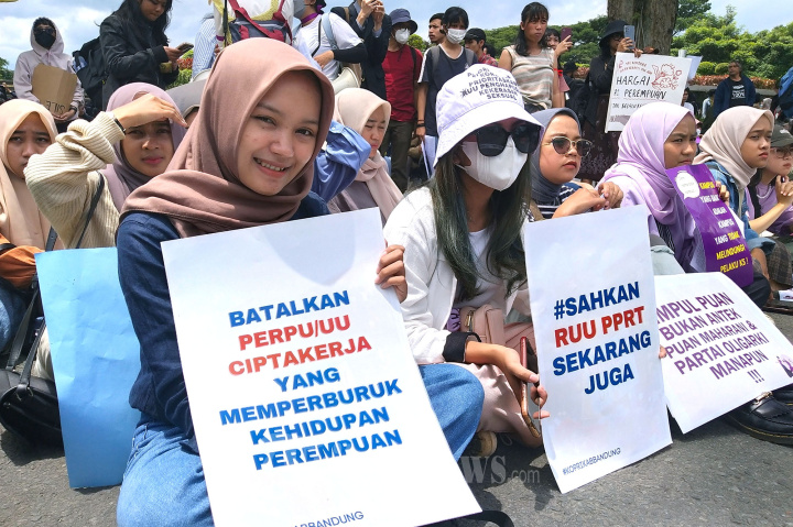 Unjuk Rasa Memperingati Hari Perempuan Sedunia 2023