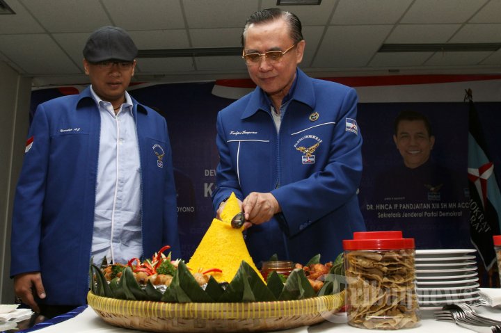 Upacara Dan Syukuran Hari Ulang Tahun Partai Demokrat Ke-14