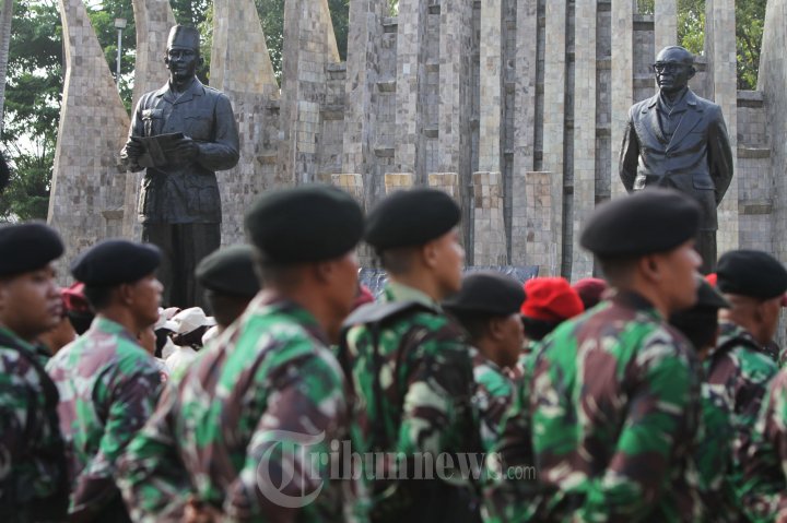 Upacara HUT RI Generasi Penerus Tentara Pelajar