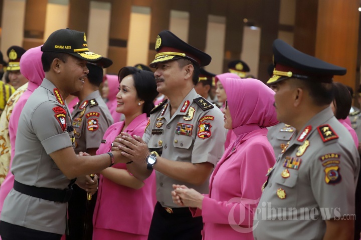 Upacara Kenaikan Pangkat Polri
