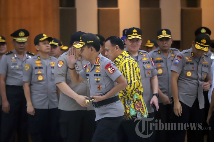 Upacara Kenaikan Pangkat Polri