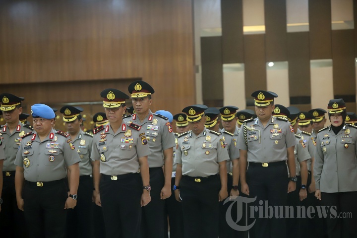 Upacara Kenaikan Pangkat Polri
