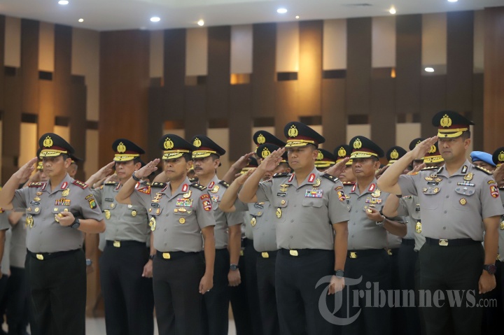 Upacara Kenaikan Pangkat Polri