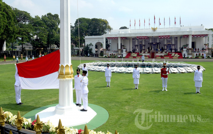 Upacara Peringatan Detik-Detik Proklamasi di Istana Merdeka