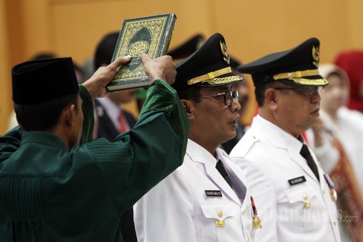 Usai Dilantik Bupati Tulungagung Dinonaktifkan