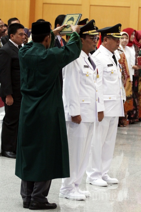 Usai Dilantik Bupati Tulungagung Dinonaktifkan